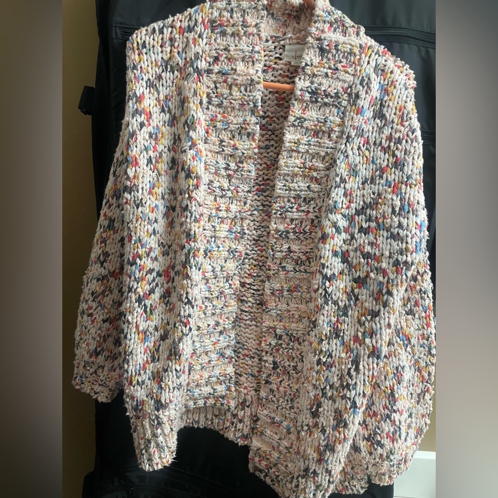 Multicolor Knit Women's Sweater